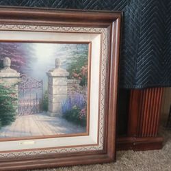 Art Painting By Thomas Kinkade Canvas Print