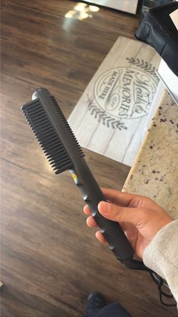 Soleil styling comb black