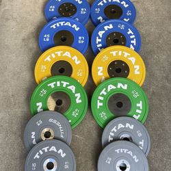 Titan Competition Weight Plates