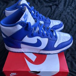 Royal Blue Nike Dunk High