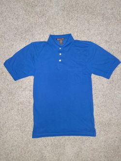 Hamilton Polo Shirt Size Small Blue