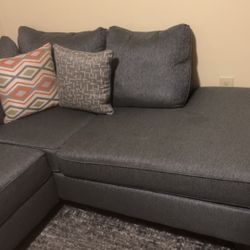 Gray Sectional 