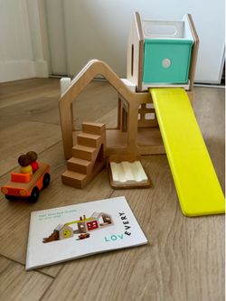 Lovevery House and peg people