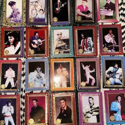 Elvis Gold Series 2 Metallic Impressions Collector Cards