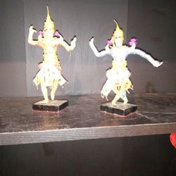 2 Original Vintage Thai Dancers