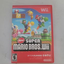 WII SUPER MARIO BROS GAME