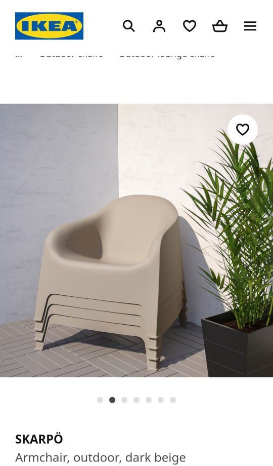 NEW Ikea Skarpö Chair Chairs Indoor Outdoor