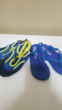 Boys size 10 swim shoe sandal lot