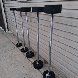 RUBBER COATED STRAIGHT BARS 