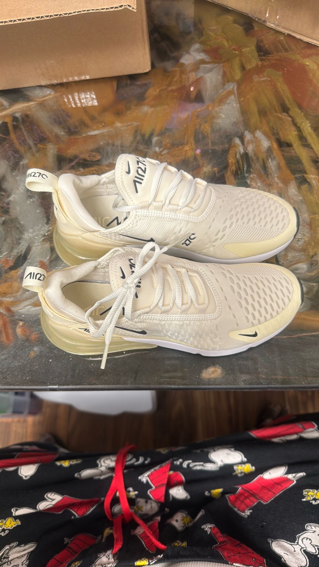 Nike Air Max 270 Sail White AH6789-124 Men’s Size 8.5 Running Shoes