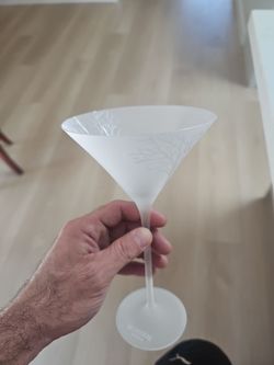 Set of 12 brand new martini glasses