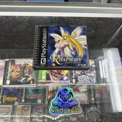 Rhapsody Ps1 $150 Gamehogs 11am-7pm
