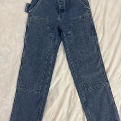 Dior Men’s Cannage Carpenter Jeans Blue size 46