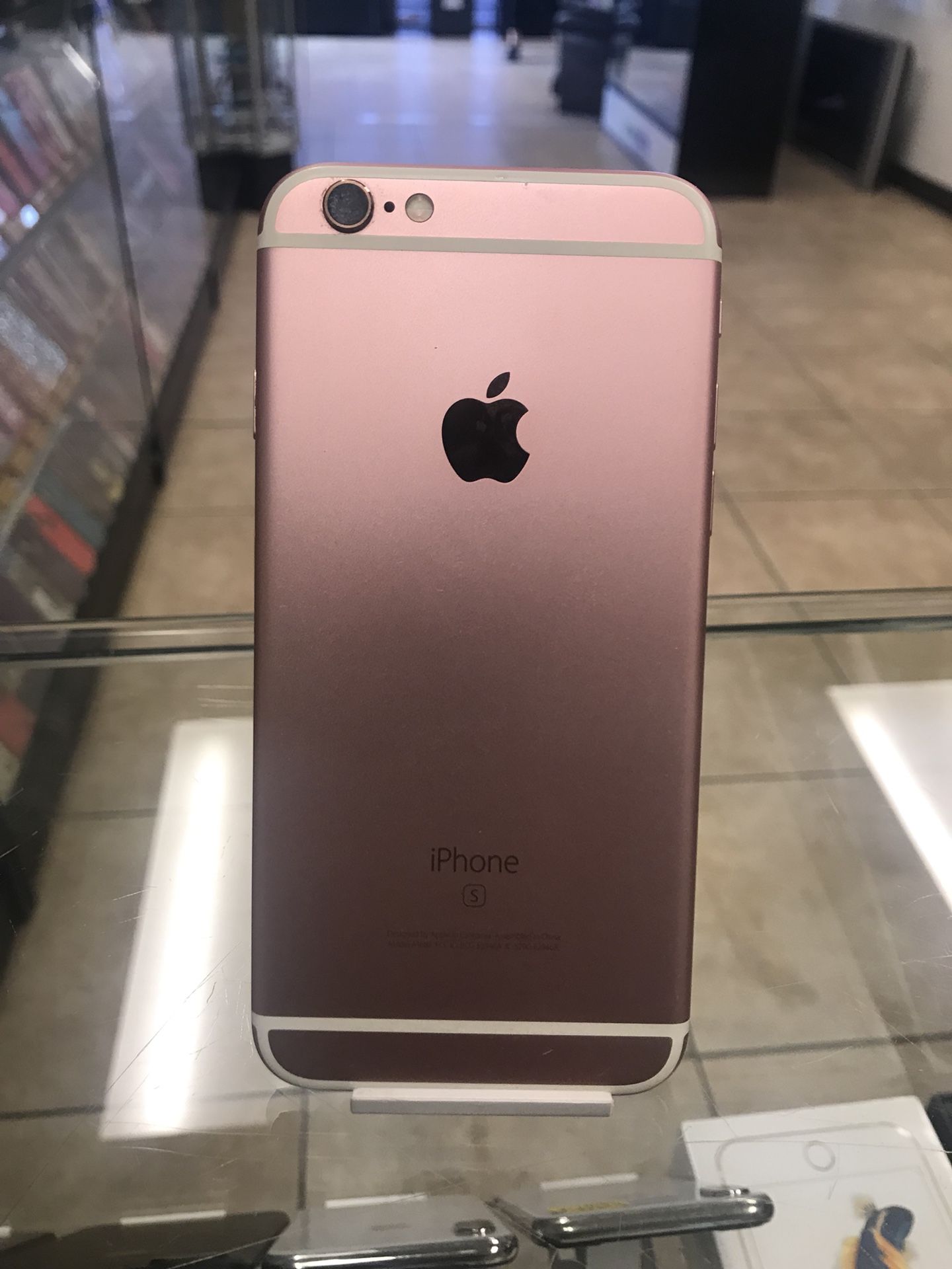 Rose gold iPhone 6s