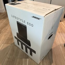 Bose 650 Lifestyle Home Theater System With Omnijewel Speakers