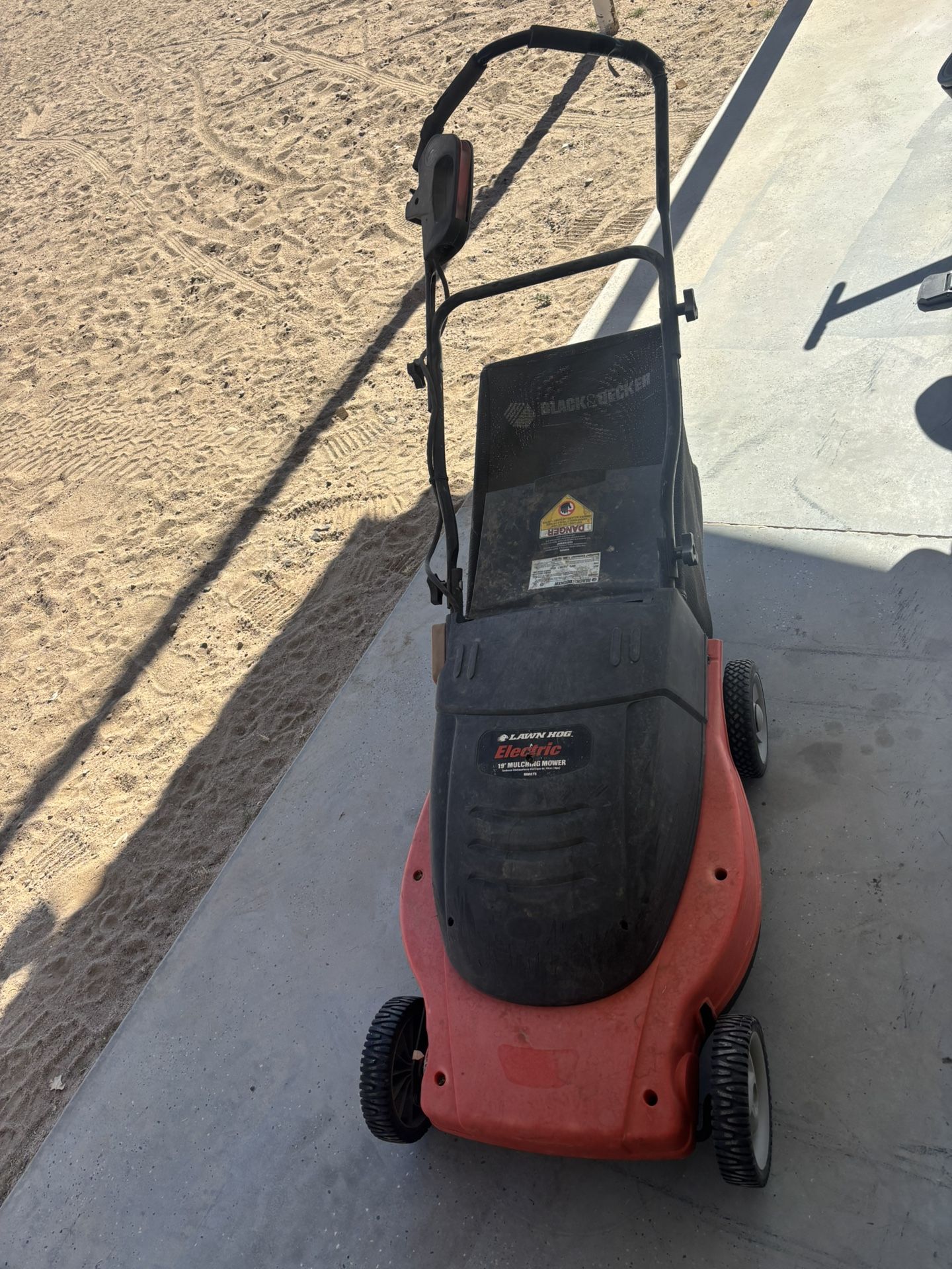 Black And Decker Lawn Hog Electric Lawn Mower