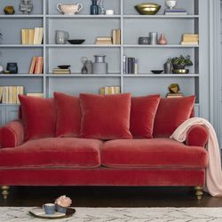 Vintage Maroon Couch (free Delivery)