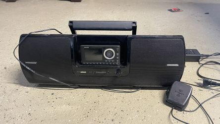 SiriusXM - SD2 Portable Speaker Dock - Black