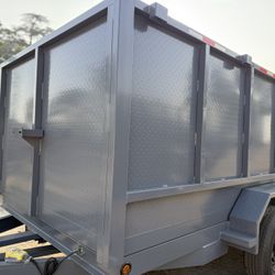 New 8x4x12 Diamond Walls Hydraulic Dump Trailer 💎