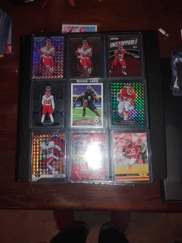 Kansas City Chiefs NFL trading cards