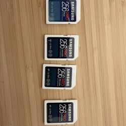 Samsung Pro SD Cards 