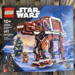LEGO STAR WARS HOLIDAY CHRISTMAS GINGERBREAD AT-AT DARTH VADER
