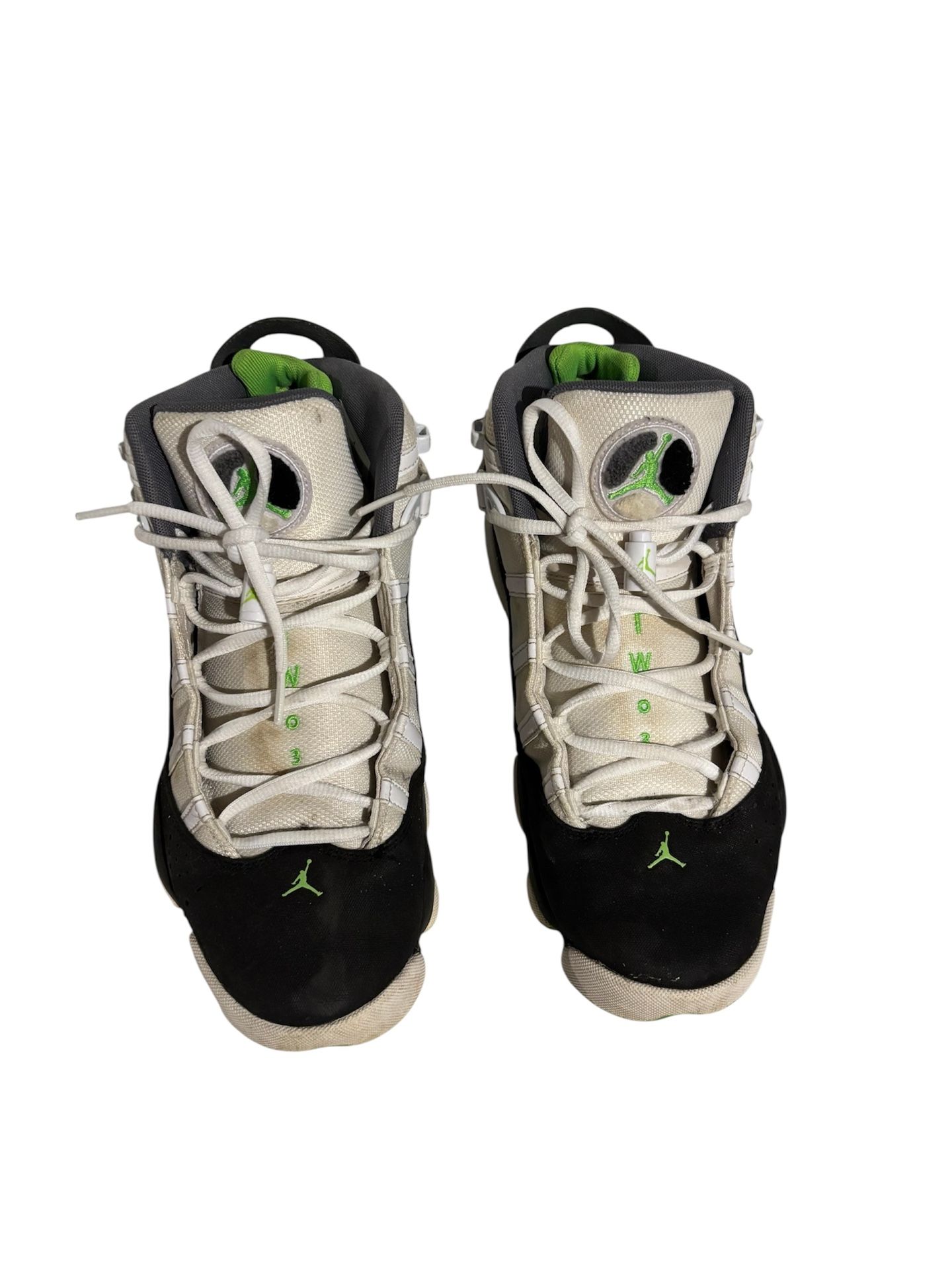 Vintage Air Jordan 6 Rings Shoes 'Altitude Green 322992 -130 Men's Size 10.5