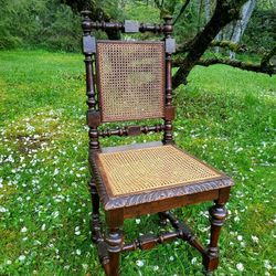 Antique Cane Chair