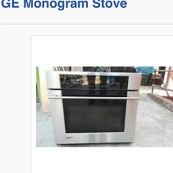 GE - Monogram 36” Oven & Matching Microwave - Advantium Microwave Speed Oven 