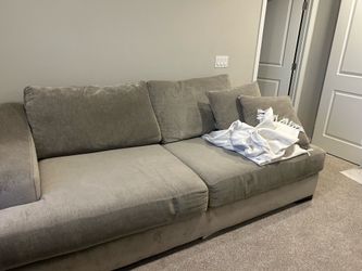 Deep Gray Couch Oversizex