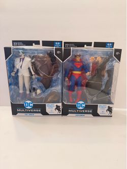 McFarlane Toys DC Multiverse The Joker & Superman Bundle (Batman: The Dark Knight Returns) 7”