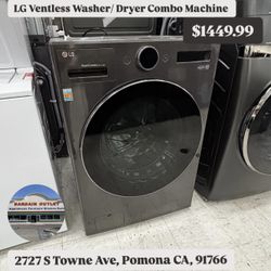 LG Ventless Washer/ Dryer Combo Machine 