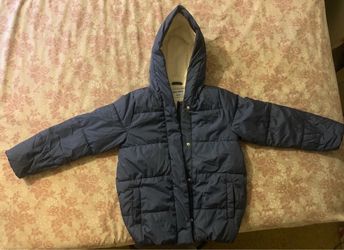 Old Navy Kids Blue Puffer Jacket with Hood