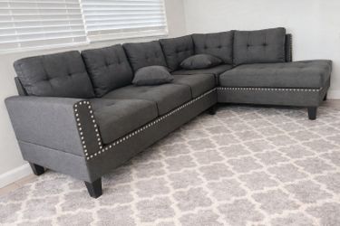 Brand new brown sectional sofa couch (New in the box 📦)