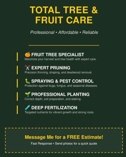 Decorative & Fruit Tree Care
