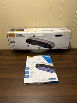 Fellowes Saturn 3i 125 Laminator with Pouches