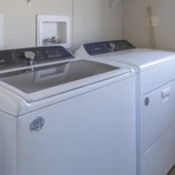 washer and dryer