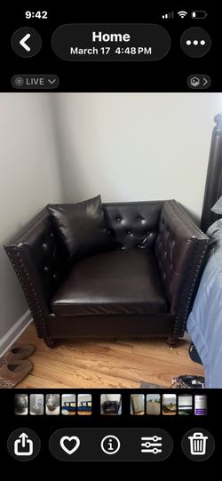 Leather chair