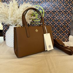 NWT , Tory Burch Blake mini Brown tote Bag ( crossbody )