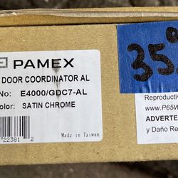 Pamex Gravity Door Coordinator (NEW) (E4000/GDC7-AL)
