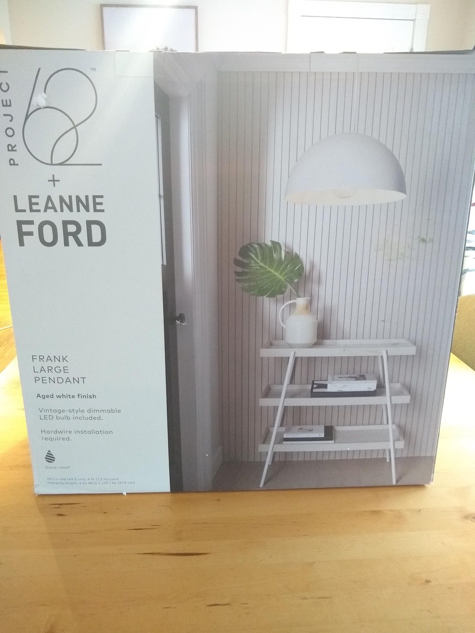 Project 62 Leanne Ford Frank Large Pendant, light fixture