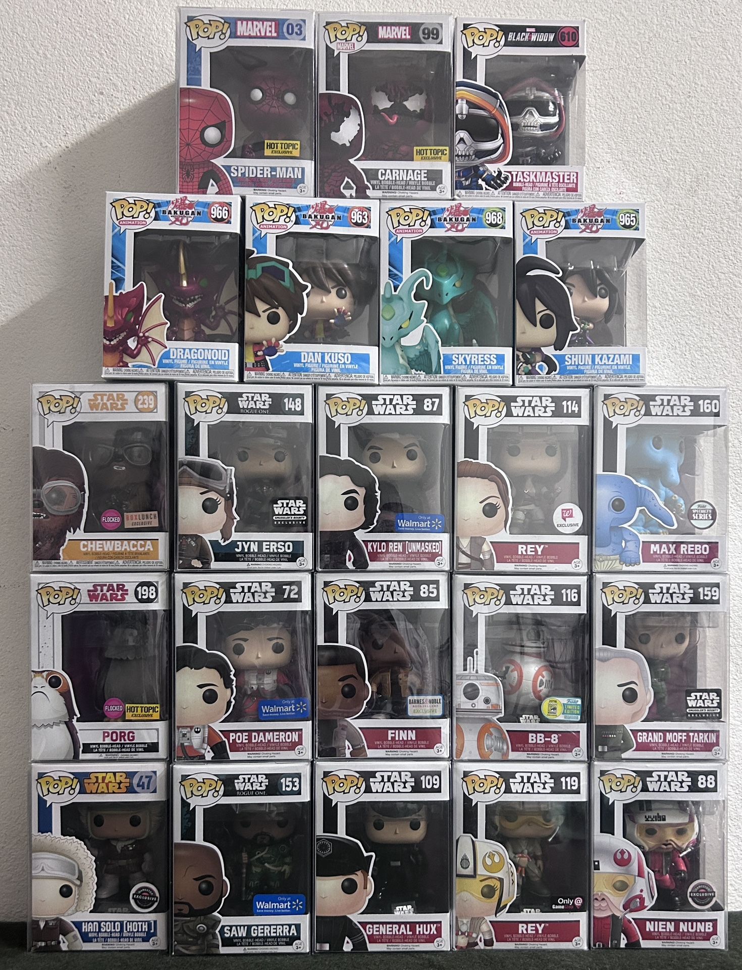 Funko Pop Star Wars 21 Pc