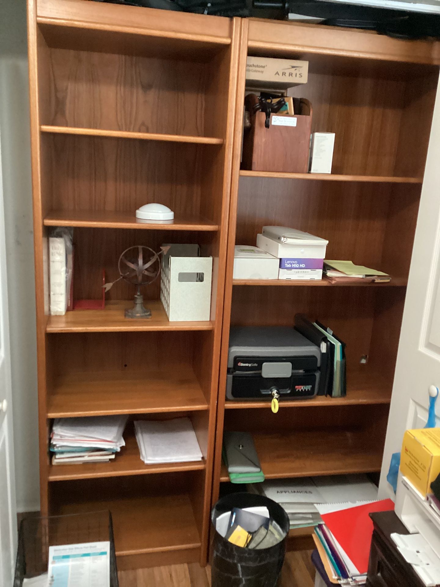 Teak 3 Piece Wall Unit