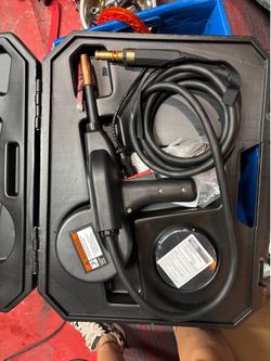 Hand held spool welder