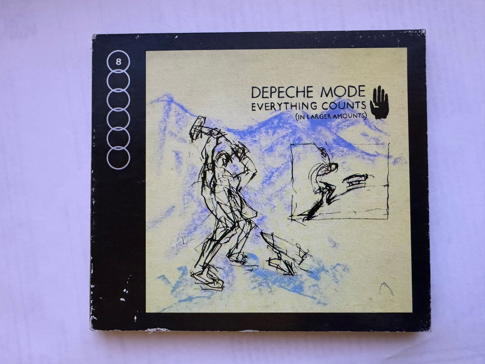 Depeche Mode Everything Counts CD Single 1991 Sire 9 40296-2 Dave Gahan RARE!