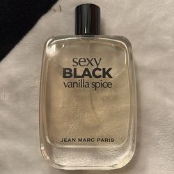 Sexy BLACK vanilla spice cologne