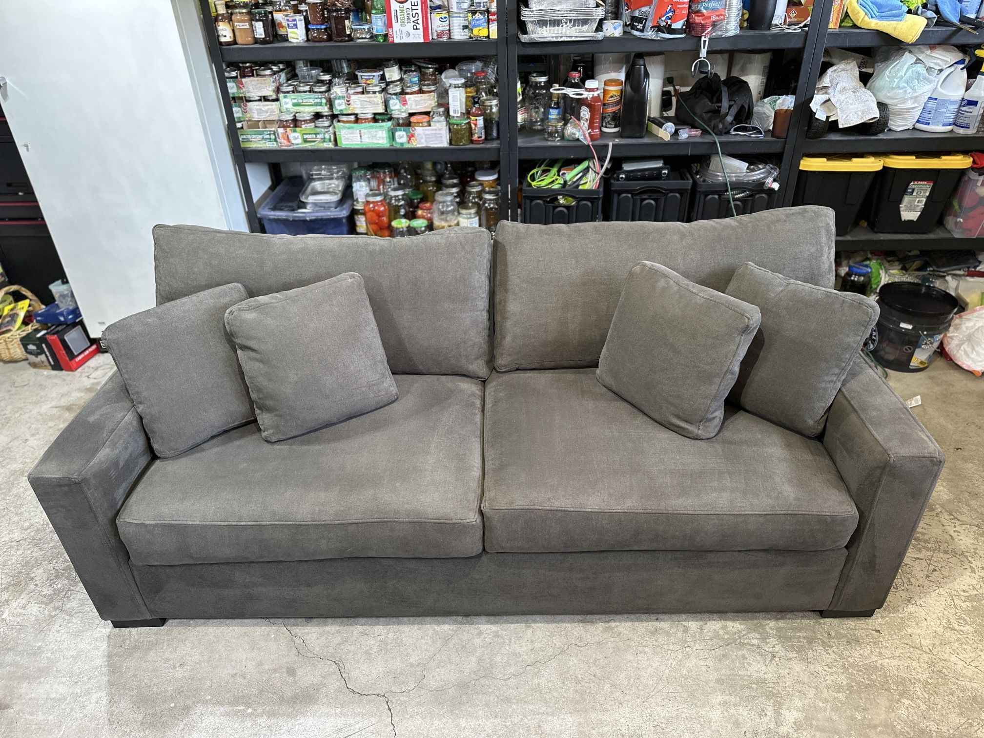 Modern Dania Pull-Out Sleeper Sofa – Like New