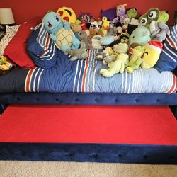 Bedroom Set Full/TwinTrundle Bed, Desk, Bureau and Side Table.