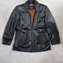 Used Wilson Leather Pelle Studio Leather Jacket Thinsulated 