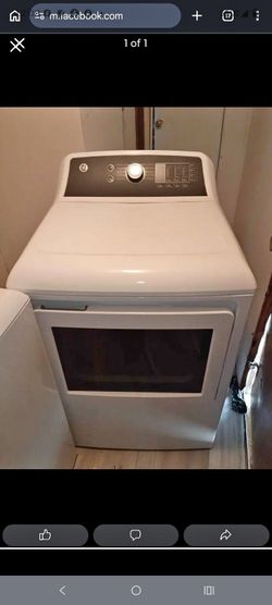 G E dryer super capacity